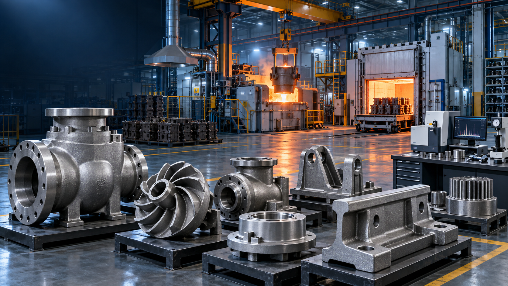 Alloy Steel Casting Foundry — QQS Coimbatore