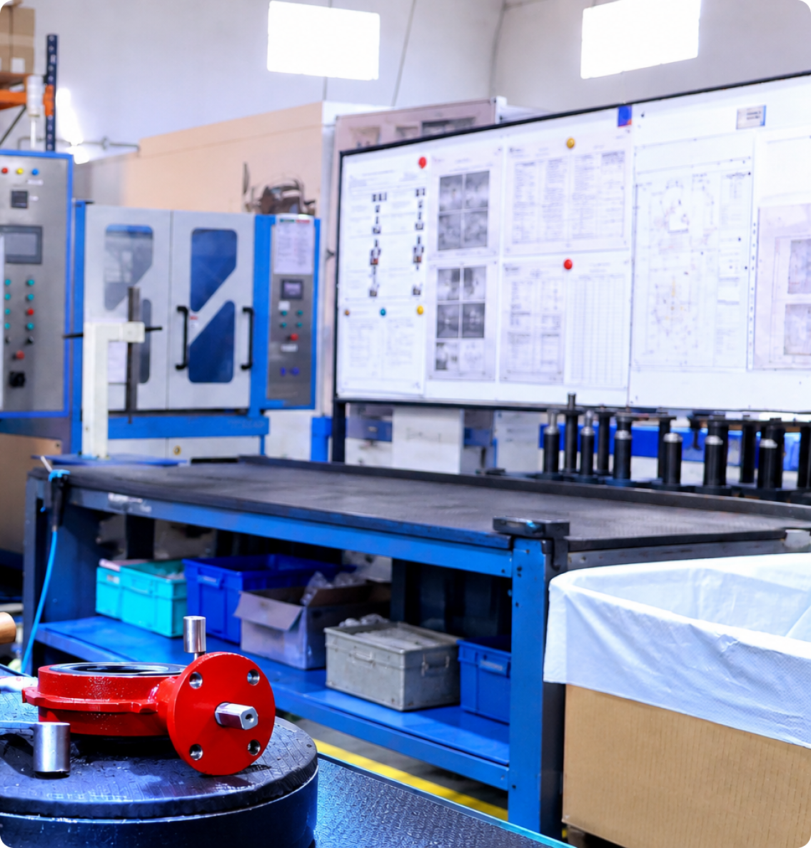 Painted and Tested Assemblies