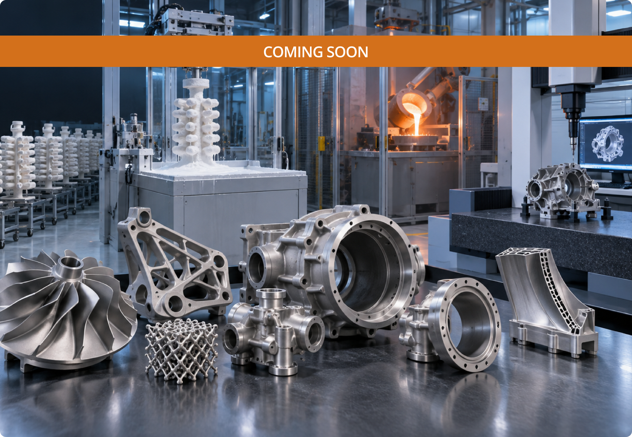 Precision Machined Casting Parts